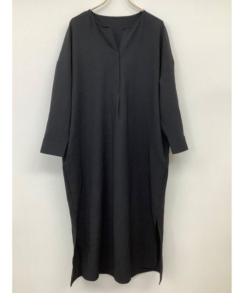 ulu（ウル）の「Skipper design dress（ワンピース・レディース・ブラック/ベージュ・FREE）」の9枚目の写真