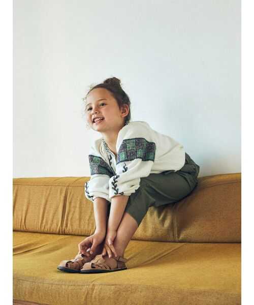 Ungrid（アングリッド）の「Kids エンブロイダリーブラウス（シャツ/ブラウス・キッズ・オフホワイト/ブラック・100/120）」の12枚目の写真