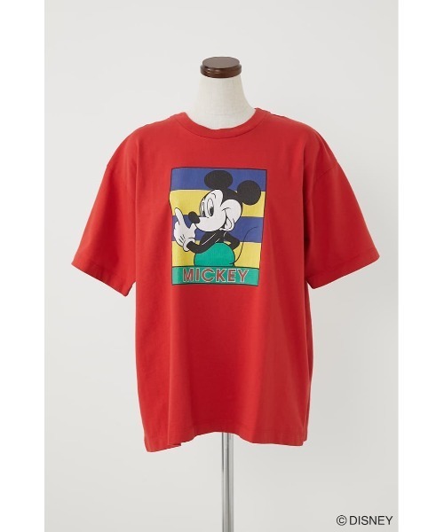 セール Md Mickey d Tシャツ Tシャツ カットソー Disney Series Created By Moussy ディズニーシリーズクリエイテッドバイマウジー のファッション通販 Zozotown
