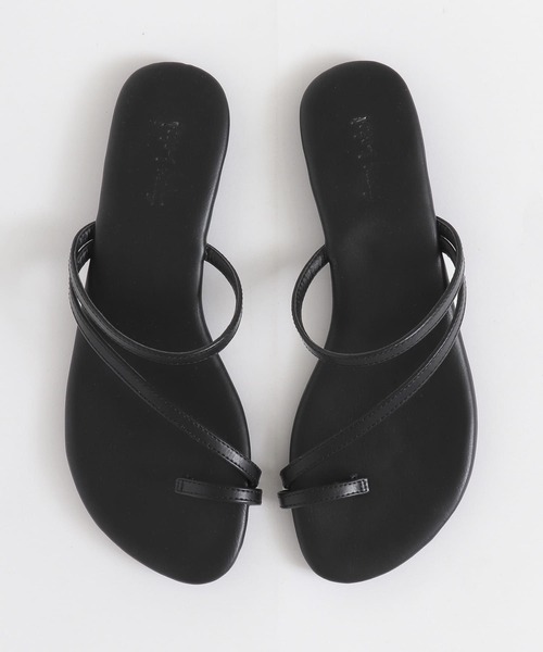 URBAN RESEARCH Sonny Label（アーバンリサーチサニーレーベル）の「トングラインサンダル（サンダル・レディース・グレー系その他/ライトグレー/ブラック・LARGE/SMALL/MEDIUM）」の6枚目の写真