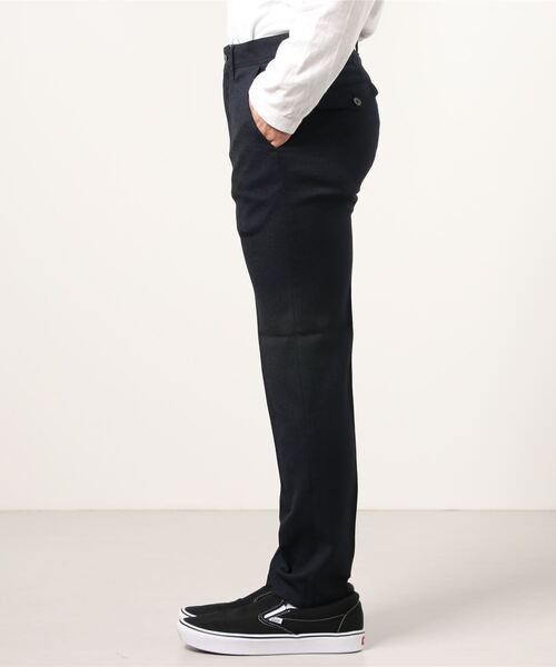MEN'S MELROSE（メンズメルローズ）の「FLAXASAフレンチツイルパンツ（その他パンツ・メンズ・グレー/ブルー・4/2/5/3）」の4枚目の写真