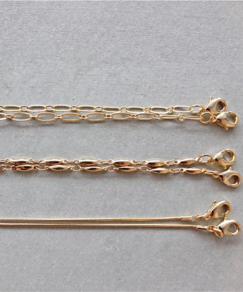 kaene（カエン）の「マスクチェーン・ネックレス（A）（ネックレス・レディース・ゴールド・FREE）」の5枚目の写真