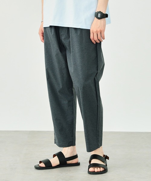 EDWIN（エドウィン）の「F.L.E ワイドテーパードパンツ（その他パンツ・メンズ・チャコールグレー/ブラック・SMALL/MEDIUM/LARGE/X-LARGE）」の2枚目の写真