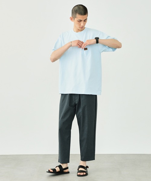 EDWIN（エドウィン）の「F.L.E ワイドテーパードパンツ（その他パンツ・メンズ・チャコールグレー/ブラック・SMALL/MEDIUM/LARGE/X-LARGE）」の11枚目の写真