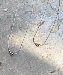 SHENERY | 【WEB限定】ビーズボールネックレス(ネックレス)