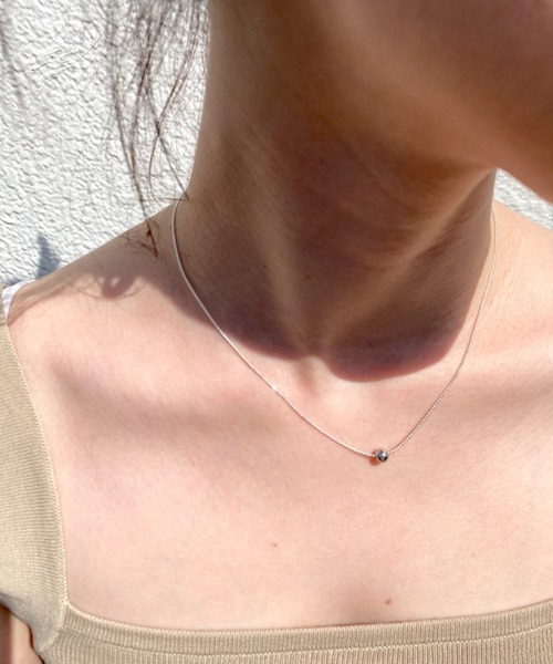 SHENERY（シーナリー）の「【WEB限定】ビーズボールネックレス（ネックレス・レディース・シルバー/ゴールド・FREE）」の5枚目の写真