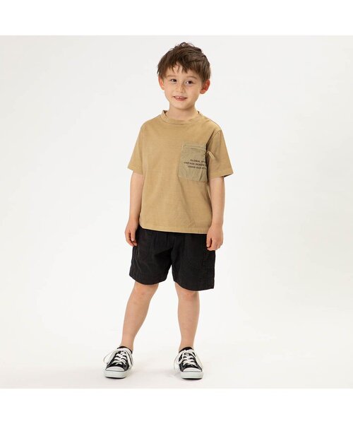 F.O.U（エフオーユー）の「ファティーグショーツ 5分丈（その他パンツ・キッズ・カーキ/ブラック/ベージュ・110/130/120/140/100）」の4枚目の写真