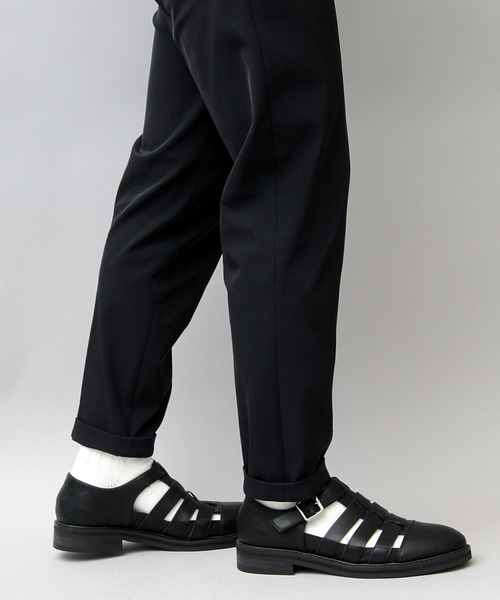 glabella（グラベラ）の「glabella / グラベラ / フェイクレザー グルカサンダル（サンダル・メンズ・ブラック・S/M/L）」の16枚目の写真