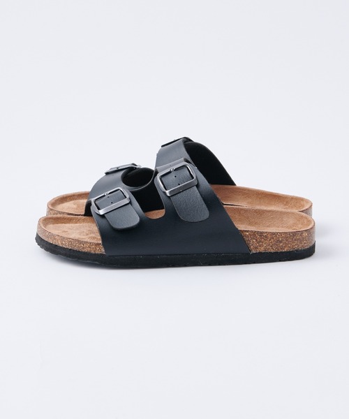 COLONY 2139(コロニートゥーワンスリーナイン)の「【WOMEN'S】ダブルベルトサンダル(サンダル・レディース・ホワイト/ブラック/シルバー・MEDIUM/LARGE)」の4枚目の写真