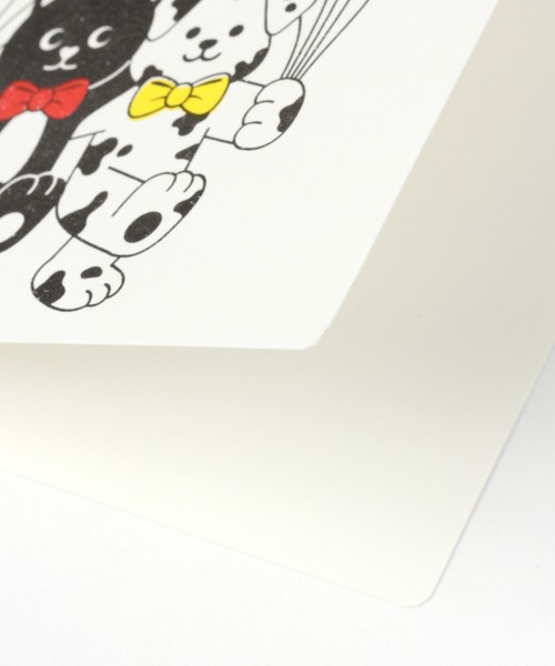 WIGGLE WIGGLE（ウィグルウィグル）の「WIGGLE WIGGLE／ポストカード Thank you 2950348（ステーショナリー・レディース・その他4・0）」の5枚目の写真