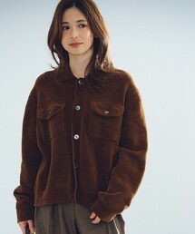 Demi-Luxe BEAMS（デミルクス ビームス）の「BATONER / 別注 コーデュロイ カーディガン（カーディガン/ボレロ）」