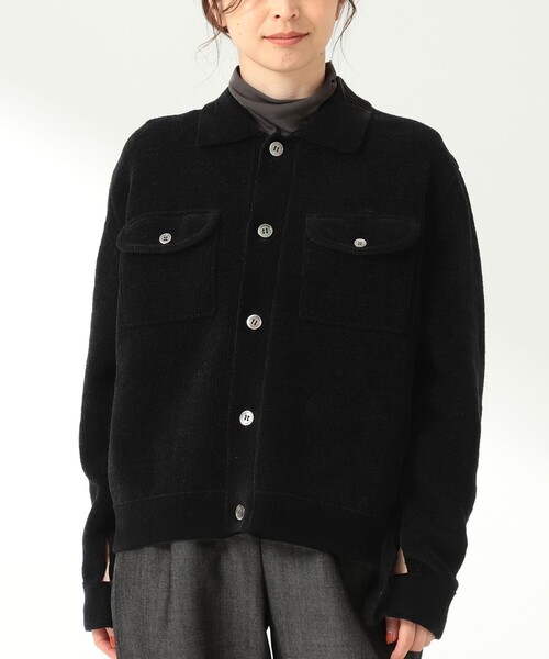 Demi-Luxe BEAMS(デミルクス ビームス)の「BATONER / 別注 コーデュロイ カーディガン(カーディガン/ボレロ・レディース・ブラック/ブラウン・ONE SIZE)」の16枚目の写真