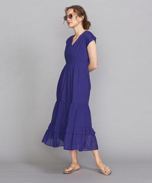 NE QUITTEZ PAS!（ヌキテパ）の「＜ne Quittez pas＞バックリボンドレス（ワンピース・レディース・ダークグレー/ロイヤルブルー・FREE）」の12枚目の写真