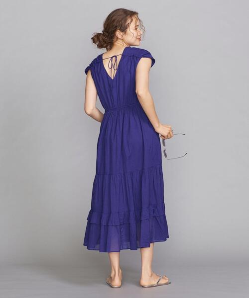 NE QUITTEZ PAS!（ヌキテパ）の「＜ne Quittez pas＞バックリボンドレス（ワンピース・レディース・ダークグレー/ロイヤルブルー・FREE）」の16枚目の写真