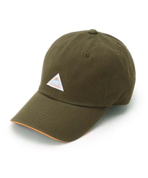 DRESKIP（ドレスキップ）の「◆【ゆるキャン△】コットンツイルキャップ（キャップ・レディース・ブラック/ダークグリーン/ベージュ・00）」の3枚目の写真