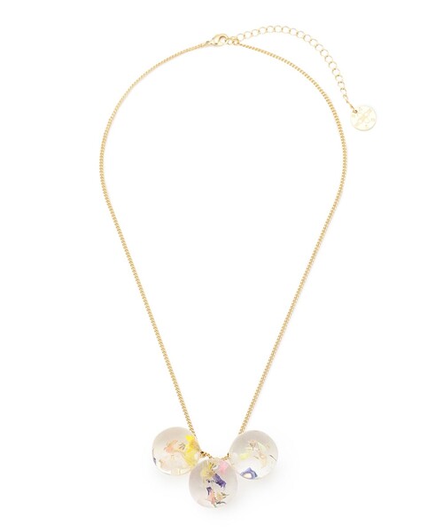 ANEVER（アンエバー）の「【平手友梨奈さん着用】TRIPLE FLOWER  BEADS ネックレス（ネックレス・レディース・ホワイト系・F）」の6枚目の写真