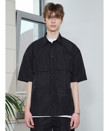 【IEY】POLY OVER SHIRTS IYSHBA003