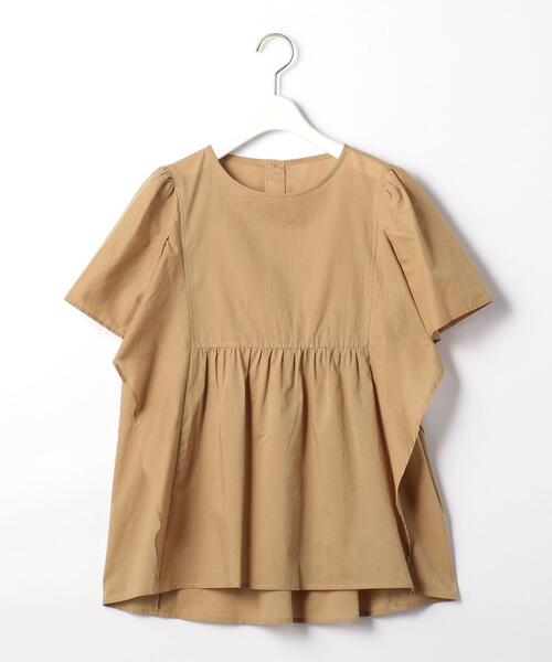 THE STATION STORE（ザ ステーション ストア）の「＜closet story（クローゼットストーリー）＞Cボイルローン フレアスリーブ ブラウス -手洗い可能-（シャツ/ブラウス・レディース・ホワイト/ベージュ/ブラック・FREE）」の13枚目の写真