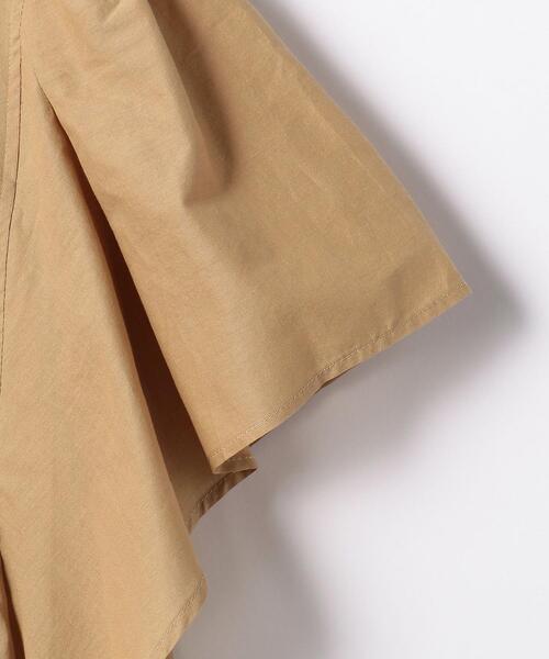 THE STATION STORE（ザ ステーション ストア）の「＜closet story（クローゼットストーリー）＞Cボイルローン フレアスリーブ ブラウス -手洗い可能-（シャツ/ブラウス・レディース・ホワイト/ベージュ/ブラック・FREE）」の16枚目の写真