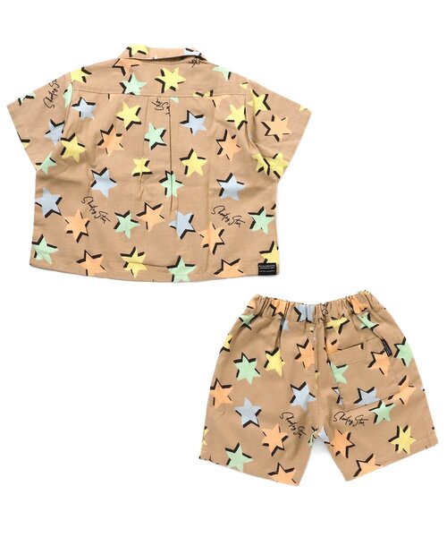 BREEZE(ブリーズ)の「2色2柄セットアップ(セットアップ・キッズ・ベージュ/レインボー・80/90/100/110/130/120/140)」の6枚目の写真