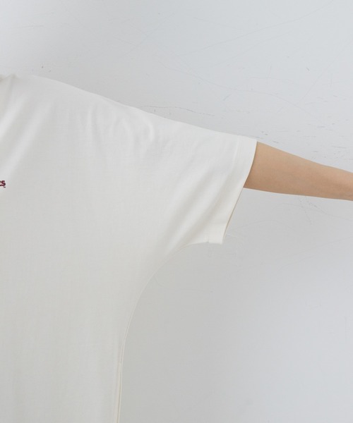 SALON adam et rope'（サロン アダム エ ロペ）の「[完売カラー追加生産決定！]【Haagen-Dazs for SALON】Tシャツワンピース（ワンピース・レディース・オフホワイト/カーキ/ピンク・FREE）」の16枚目の写真