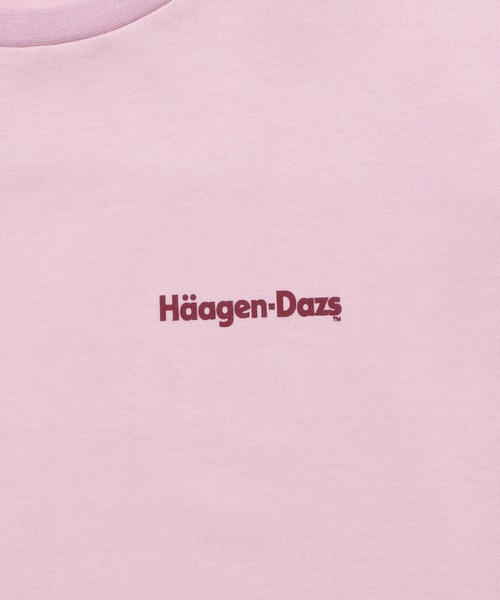 SALON adam et rope'（サロン アダム エ ロペ）の「[完売カラー追加生産決定！]【Haagen-Dazs for SALON】Tシャツワンピース（ワンピース・レディース・オフホワイト/カーキ/ピンク・FREE）」の6枚目の写真