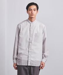 UNITED ARROWS | ＜UNITED ARROWS＞ コットン/ウール バンドカラーシャツ(シャツ/ブラウス)