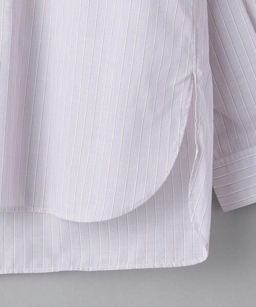 UNITED ARROWS（ユナイテッドアローズ）の「＜UNITED ARROWS＞ コットン/ウール バンドカラーシャツ（シャツ/ブラウス・メンズ・ライトグレー・SMALL/MEDIUM/LARGE/X-LARGE）」の7枚目の写真