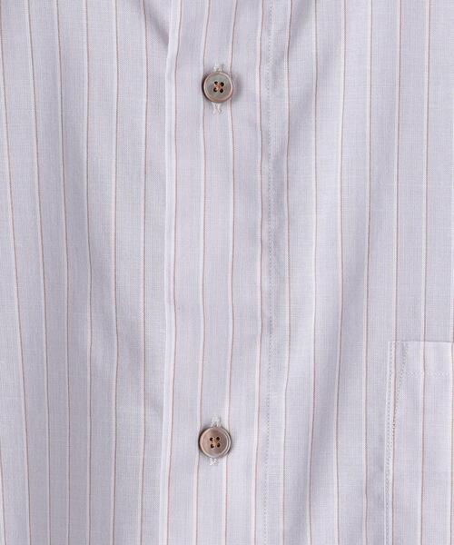 UNITED ARROWS（ユナイテッドアローズ）の「＜UNITED ARROWS＞ コットン/ウール バンドカラーシャツ（シャツ/ブラウス・メンズ・ライトグレー・SMALL/MEDIUM/LARGE/X-LARGE）」の15枚目の写真