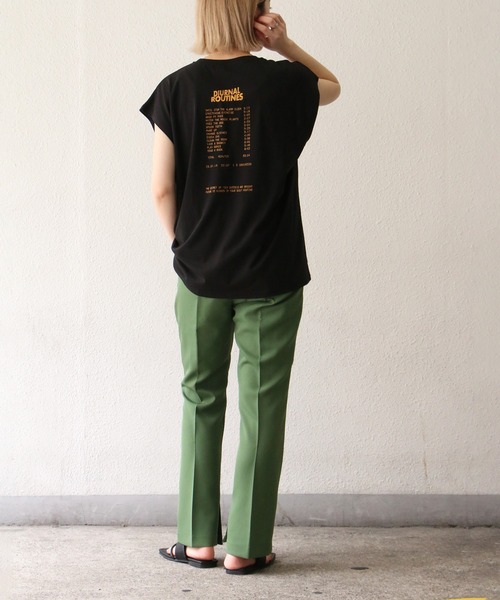 notch.（ノッチ）の「スラックスパンツ（スラックス・レディース・ブラック/レッド/グリーン/ダークオリーブ・M/TM）」の16枚目の写真