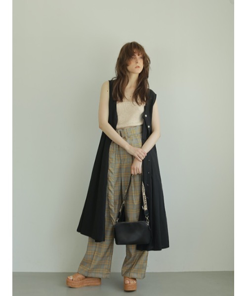 AMAIL（アマイル）の「Attractive linen ワンピース（ワンピース・レディース・ブラック/ベージュ/ブルー・FREE）」の19枚目の写真