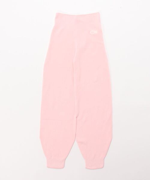 CHILD WOMAN(チャイルドウーマン)の「サーティラブ起毛裾リブニットパンツ(レギンス/スパッツ・レディース・アイボリー/レッド/ブラウン/ピンク・FREE)」の13枚目の写真