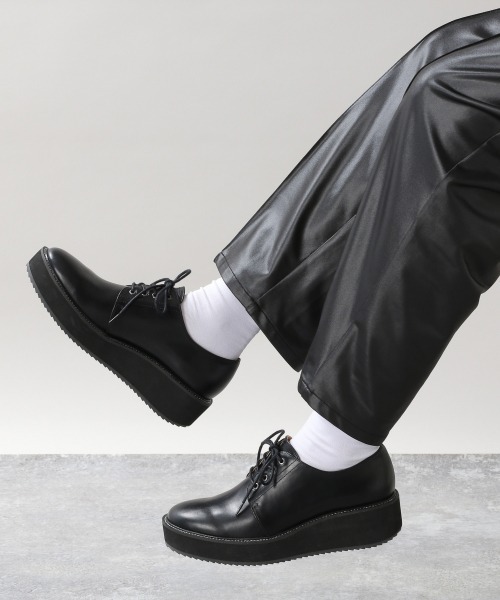 RAGEBLUE（レイジブルー）の「ボリュームソールレースアップシューズ/956530（ローファー・レディース・ブラック/ブラウン・MEDIUM/LARGE）」の11枚目の写真