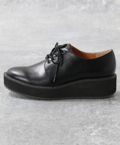 RAGEBLUE（レイジブルー）の「ボリュームソールレースアップシューズ/956530（ローファー・レディース・ブラック/ブラウン・MEDIUM/LARGE）」の10枚目の写真