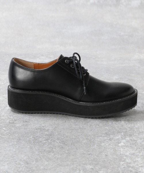 RAGEBLUE（レイジブルー）の「ボリュームソールレースアップシューズ/956530（ローファー・レディース・ブラック/ブラウン・MEDIUM/LARGE）」の7枚目の写真