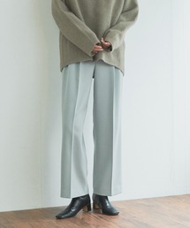 紐付きセンタープレスパンツ