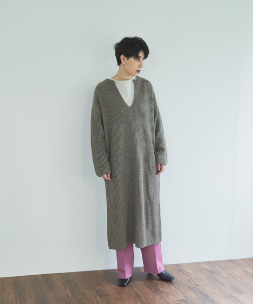 audrey and john wad（オードリーアンドジョンワッド）の「紐付きセンタープレスパンツ（その他パンツ・レディース・ブラック/ホワイト/ミント/ピンク・M/S）」の7枚目の写真