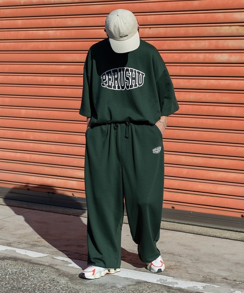 Perushu（ペルーシュ）の「Perushu刺繍ロゴキャップ（キャップ・メンズ・グリーン/オフホワイト・FREE）」の19枚目の写真