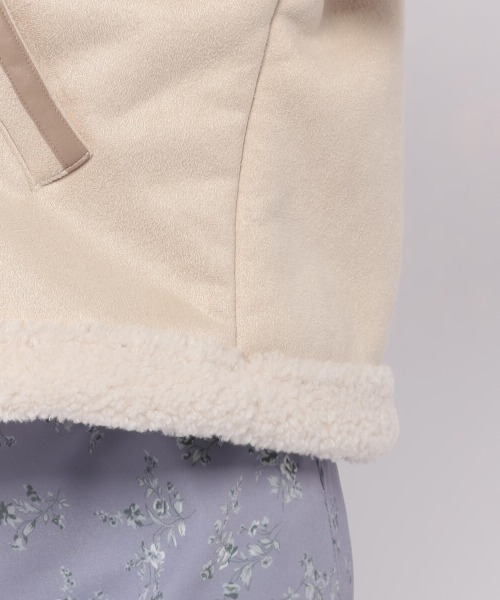 ✅ミッシュマッシュ　フェイクムートンコート MISCH MASCH（ミッシュマッシュ）の「ムートン風ショートコート