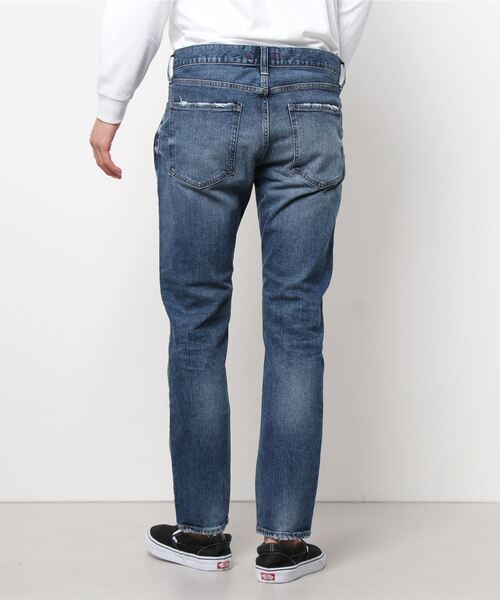RED CARD TOKYO（レッドカード）の「RED CARD TOKYO / "RHYTHM" スリムテーパードデニムパンツ（デニムパンツ・メンズ・ブルー・32/30/31/33/28/29）」の2枚目の写真