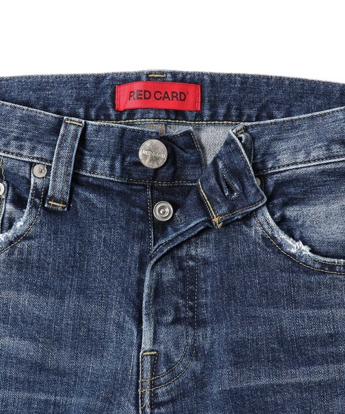 RED CARD TOKYO（レッドカード）の「RED CARD TOKYO / "RHYTHM" スリムテーパードデニムパンツ（デニムパンツ・メンズ・ブルー・32/30/31/33/28/29）」の8枚目の写真