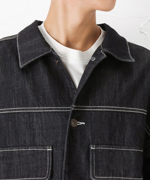 Dickies ブラック デニムジャケット XL Dickies（ディッキーズ）の「Dickies ディッキーズ ワイド