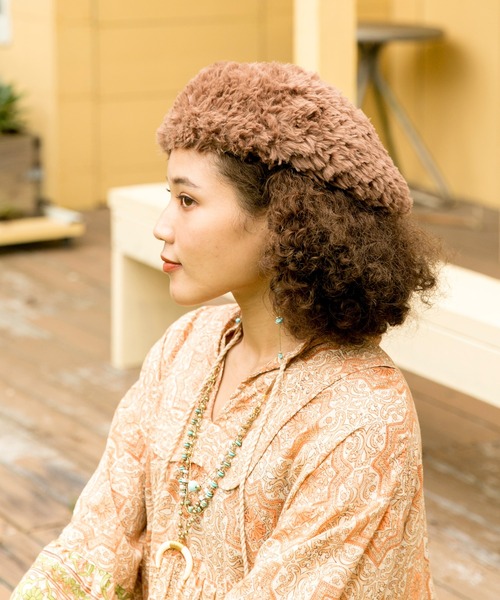 チャイハネ（チャイハネ）の「【チャイハネ】ロングチェーンピアス（ピアス（両耳用）・レディース・ターコイズブルー・FREE）」の8枚目の写真