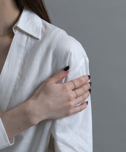 SMELLY(スメリー)の「silver925シンプルセットリング(リング・レディース・シルバー/ゴールド・-)」の14枚目の写真