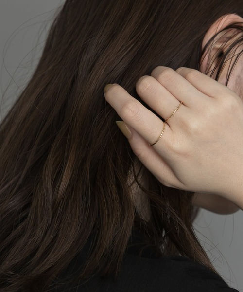 SMELLY(スメリー)の「silver925シンプルセットリング(リング・レディース・シルバー/ゴールド・-)」の10枚目の写真