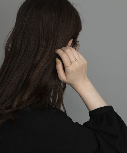 SMELLY(スメリー)の「silver925シンプルセットリング(リング・レディース・シルバー/ゴールド・-)」の15枚目の写真