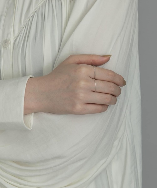 SMELLY(スメリー)の「silver925シンプルセットリング(リング・レディース・シルバー/ゴールド・-)」の16枚目の写真