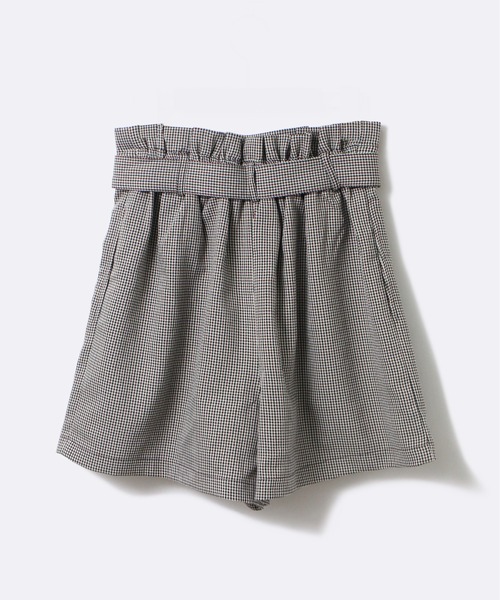 one way（ワンウェイ）の「【oneway】ベルト付きショートパンツ（その他パンツ・レディース・ブラウン系その他/ライトグリーン/ベージュ/パープル・FREE）」の7枚目の写真