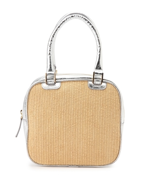 Demi-Luxe BEAMS（デミルクス ビームス）の「Adelina di rossellini / ラフィア ポシェット（ショルダーバッグ・レディース・ナチュラル・ONE SIZE）」の12枚目の写真