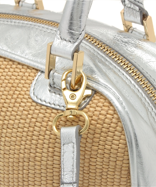 Demi-Luxe BEAMS（デミルクス ビームス）の「Adelina di rossellini / ラフィア ポシェット（ショルダーバッグ・レディース・ナチュラル・ONE SIZE）」の17枚目の写真